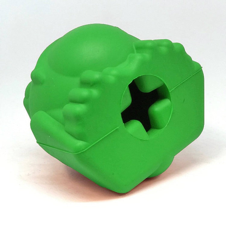 Bull Frog Dog Chew Toy & Treat Dispenser – USA Made – alternate view 7