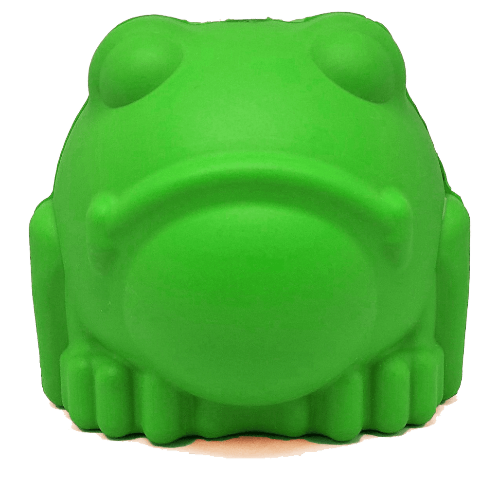 Bull Frog Dog Chew Toy & Treat Dispenser – USA Made – front view