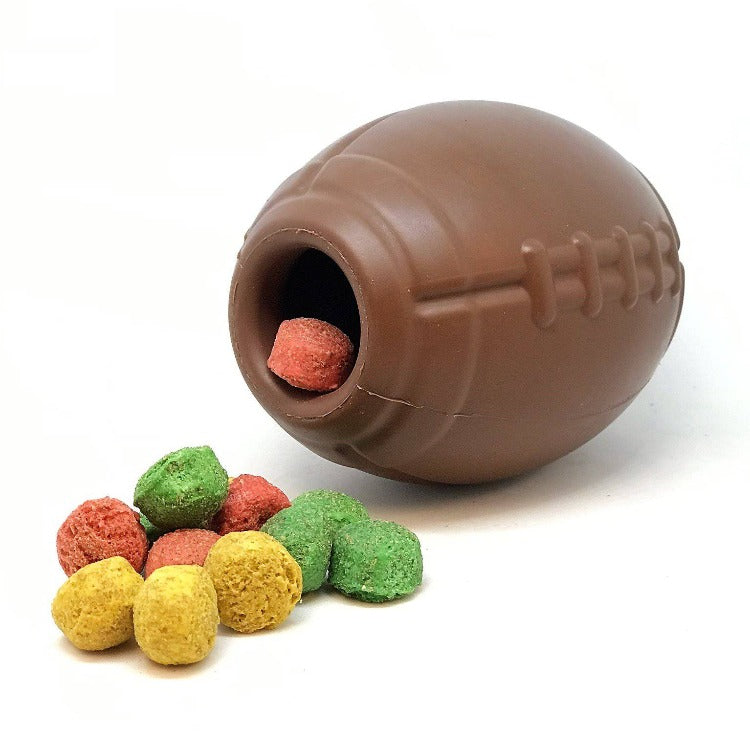 Football Dog Chew Toy & Treat Dispenser – USA Made – alternate view 8