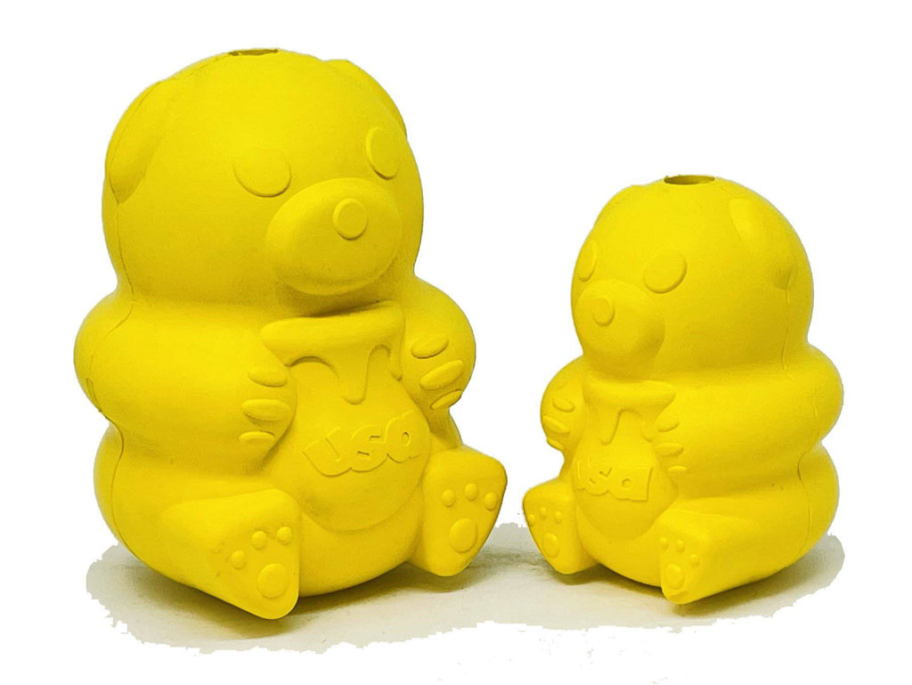 SodaPup Honey Bear rubber treat dispenser dog toy – photo 2 of 11