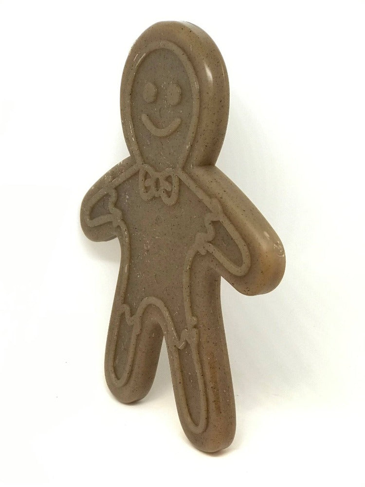 SodaPup Gingerbread Man brown nylon dog chew toy – photo 6 of 6