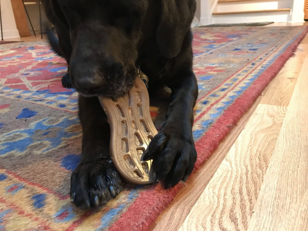 SodaPup Peanut brown nylon dog chew toy – photo 7 of 9