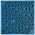 Jigsaw Puzzle Enrichment Lick Mat – Anxiety Relief, USA Made – front view