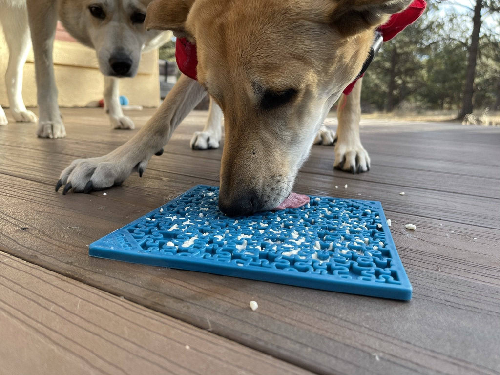 Jigsaw Puzzle Enrichment Lick Mat – Anxiety Relief, USA Made – alternate view 7