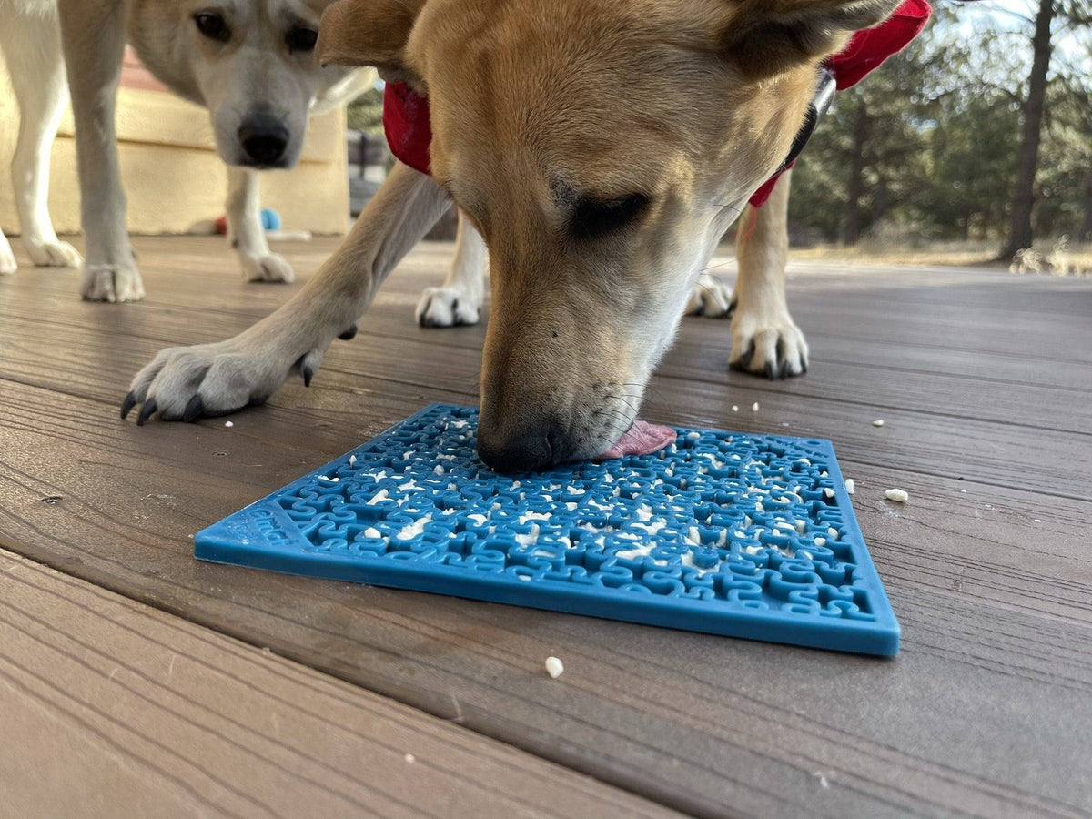 Jigsaw Puzzle Enrichment Lick Mat – Anxiety Relief, USA Made – alternate view 7