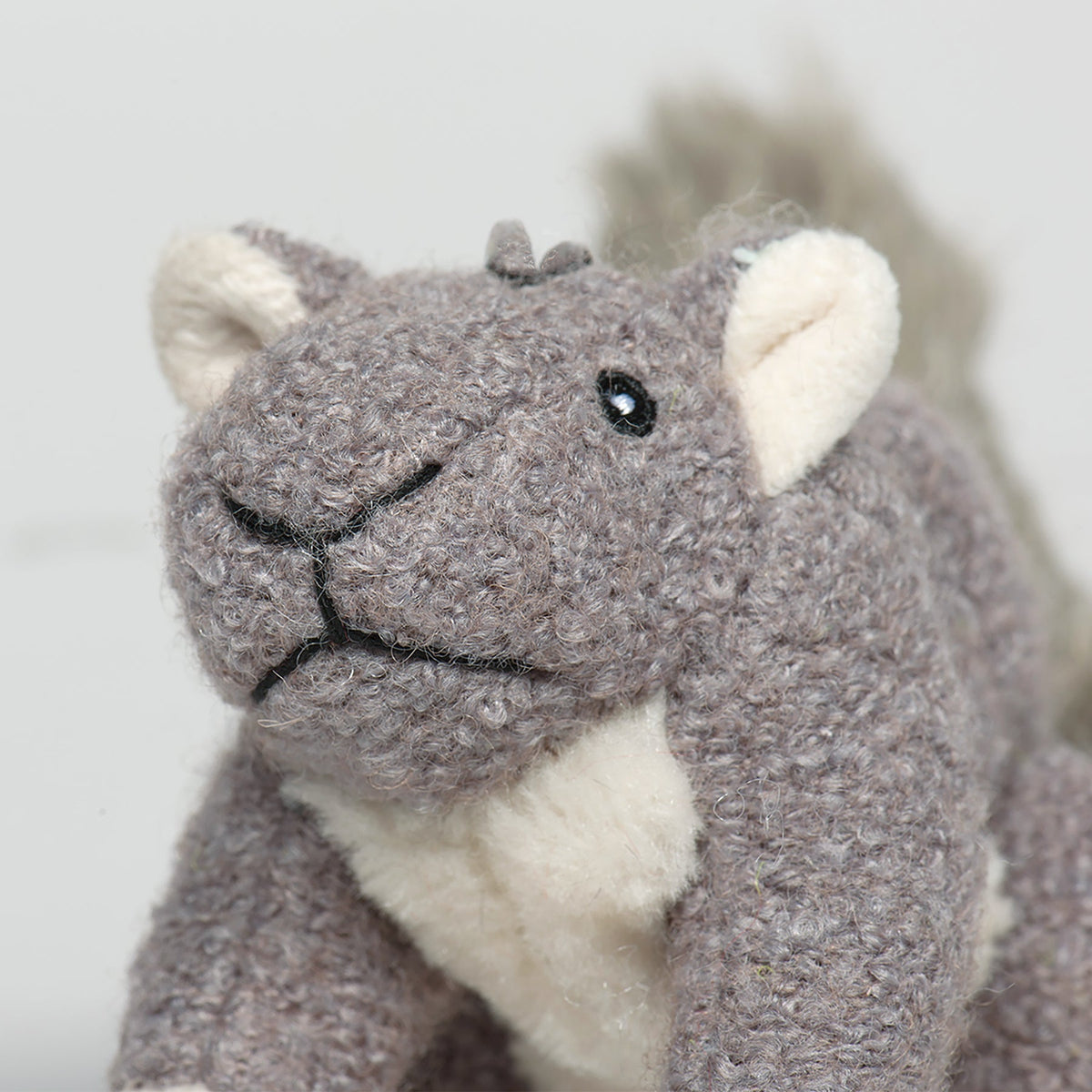 Feller Squirrel Plush Dog Toy, side view