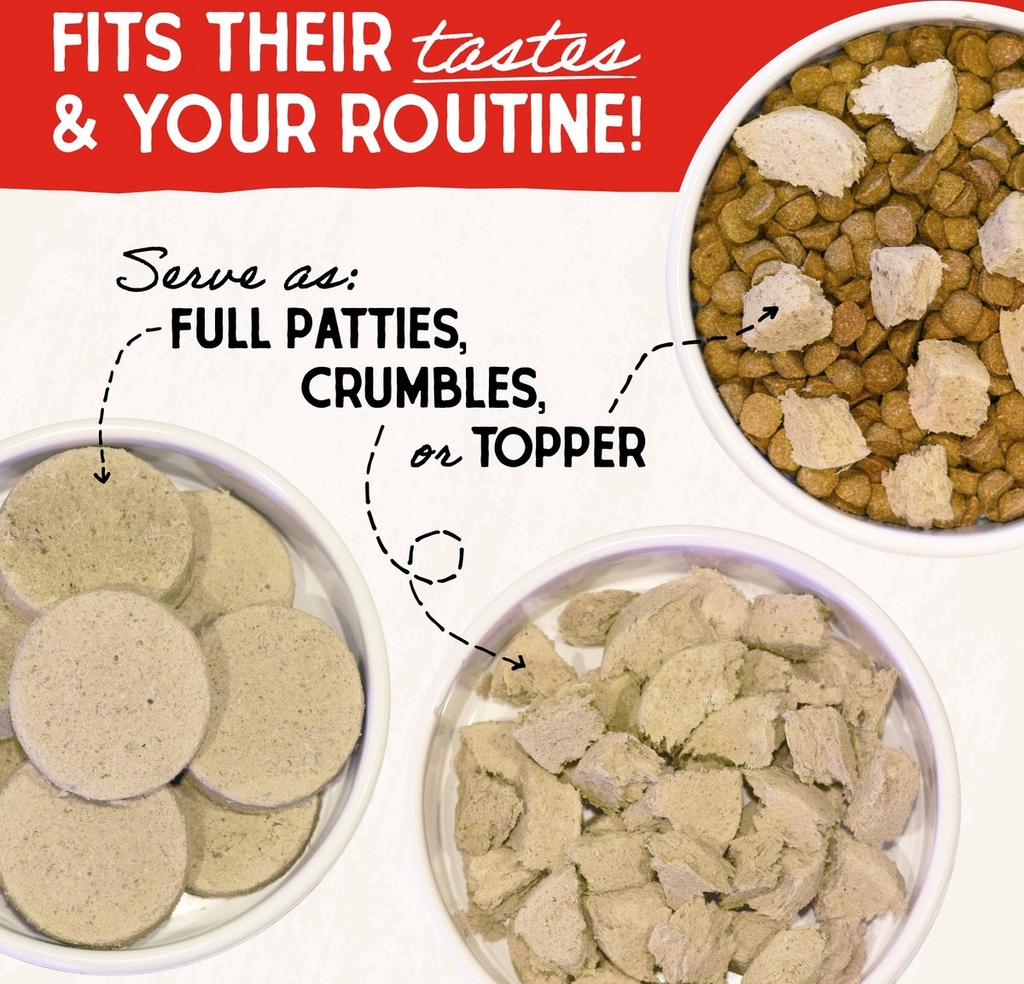 Stella and Chewys Absolutely Rabbit Dinner Patties Freeze-Dried Raw Dog Food – photo 2 of 8