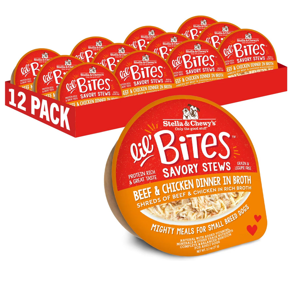 Stella and Chewys Lil Bites Savory Stews Wet Dog Food Case of 12 – photo 1 of 33