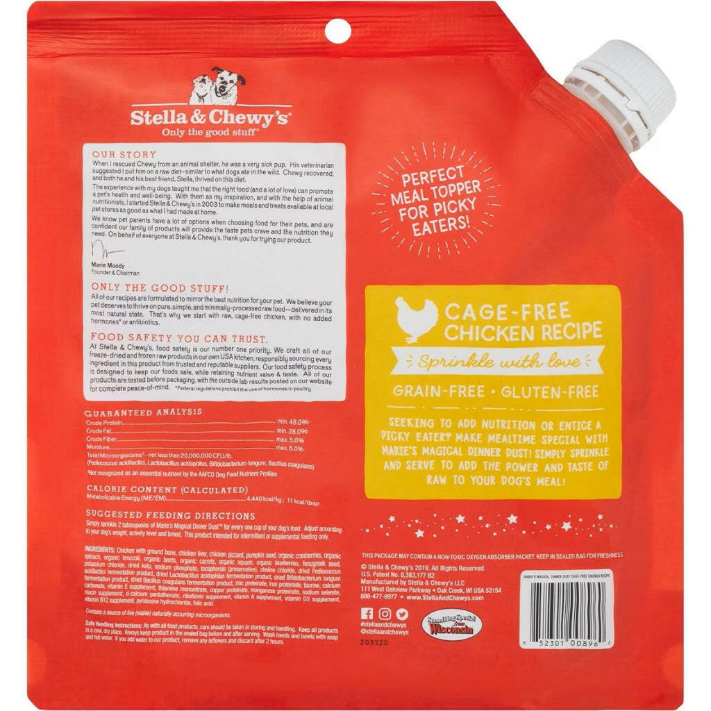 Stella and Chewys Maries Magical Dinner Dust Cage-Free Chicken Topper – photo 6 of 6