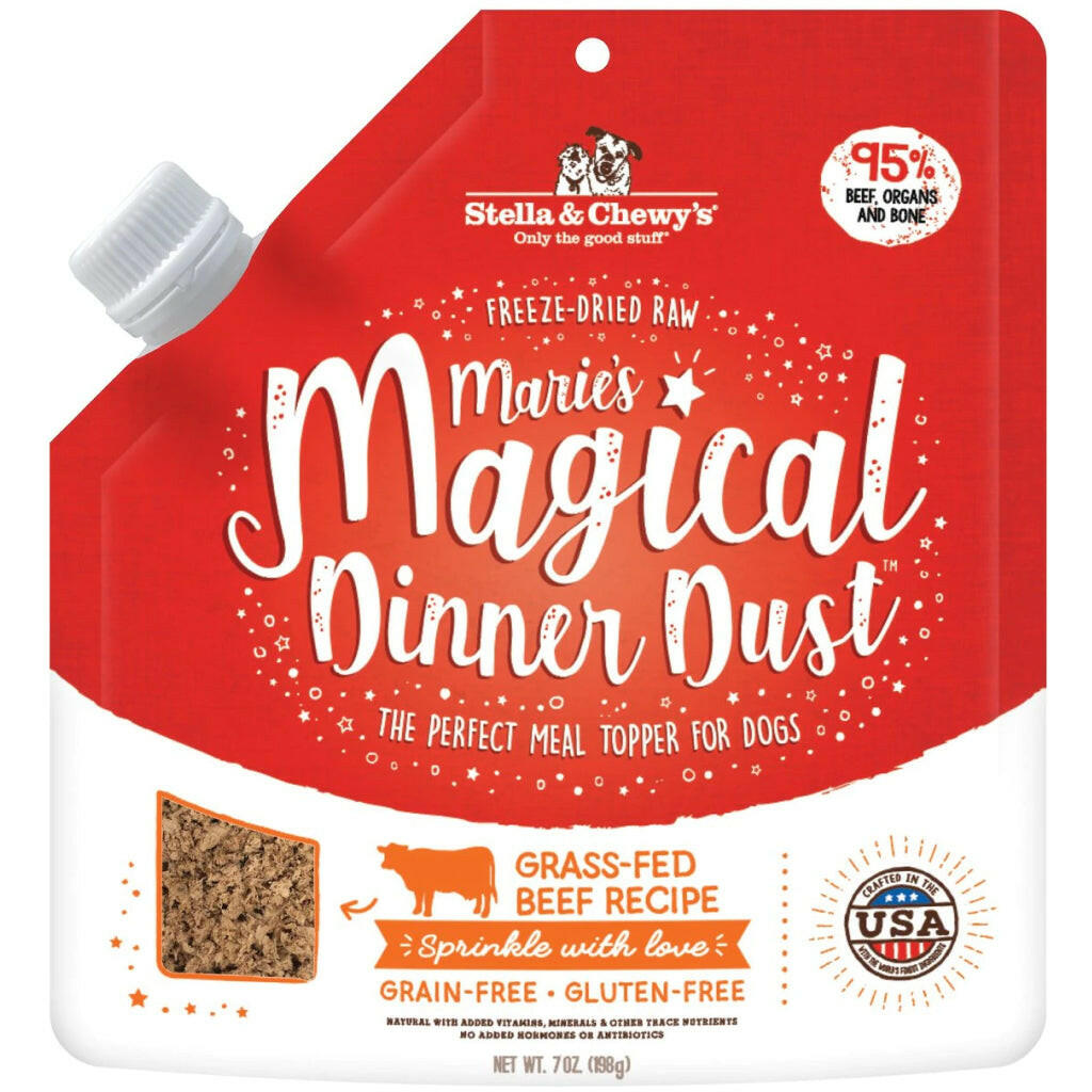 Stella and Chewys Maries Magical Dinner Dust Grass-Fed Beef Topper – photo 1 of 6