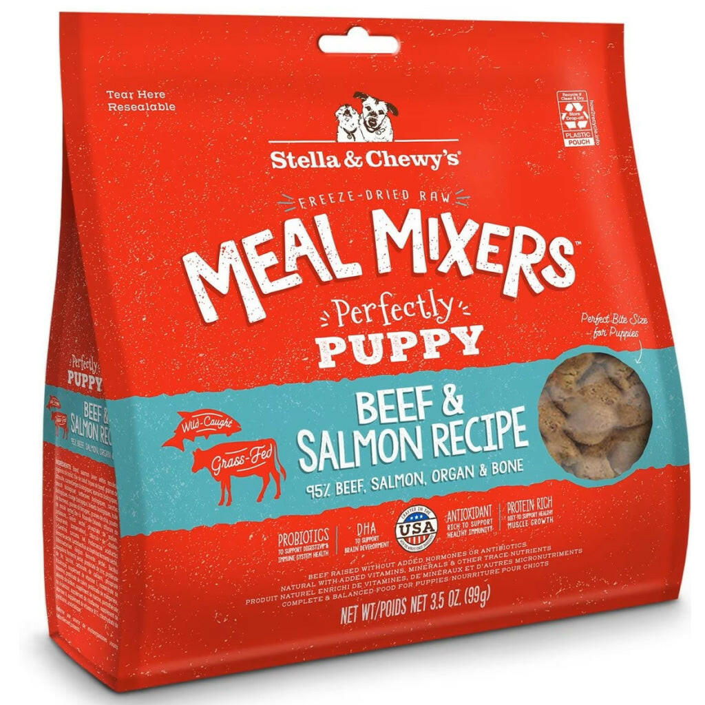 Stella and Chewys Perfectly Puppy Beef Salmon Meal Mixers – photo 1 of 8