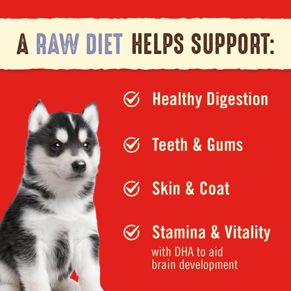 Stella and Chewys Perfectly Puppy Chicken and Salmon Dinner Patties Freeze-Dried Raw Food – photo 4 of 9
