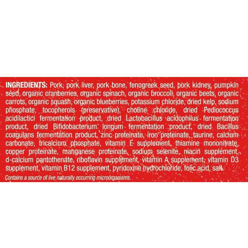 Stella and Chewys Purely Pork Dinner Patties Freeze-Dried Raw Dog Food 14 oz – photo 4 of 8