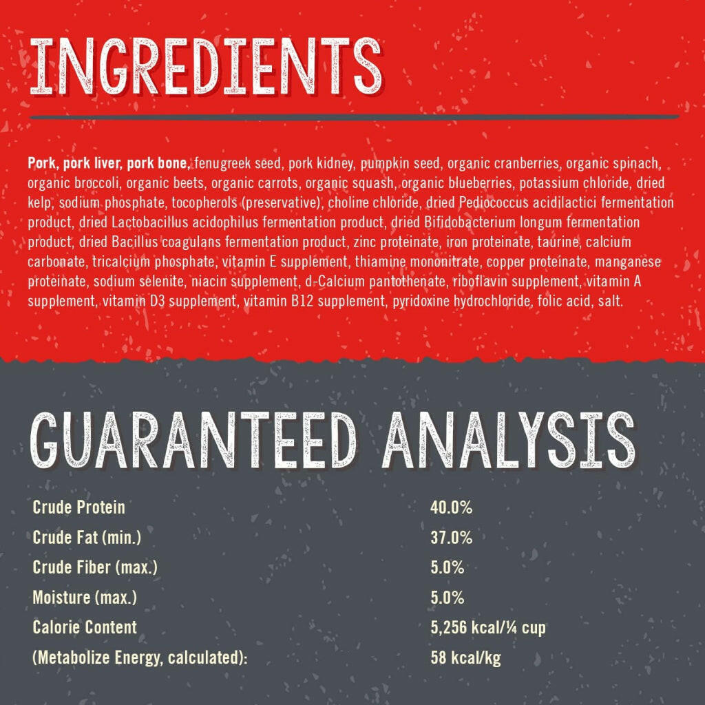 Stella and Chewys Purely Pork Meal Mixers Freeze-Dried Raw Topper – photo 4 of 7