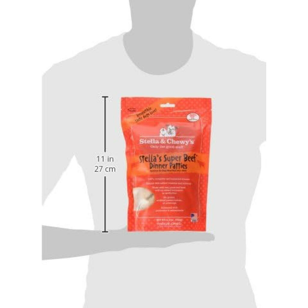 Stella and Chewys Stellas Super Beef Dinner Patties Freeze-Dried Raw Dog Food – photo 10 of 11