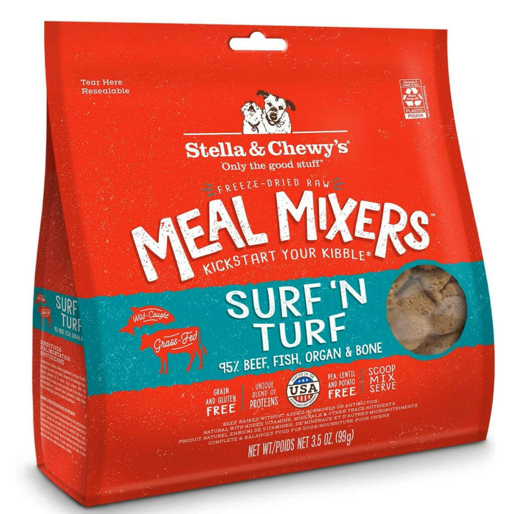 Stella and Chewys Surf N Turf Meal Mixers Freeze-Dried Raw Topper – photo 1 of 8