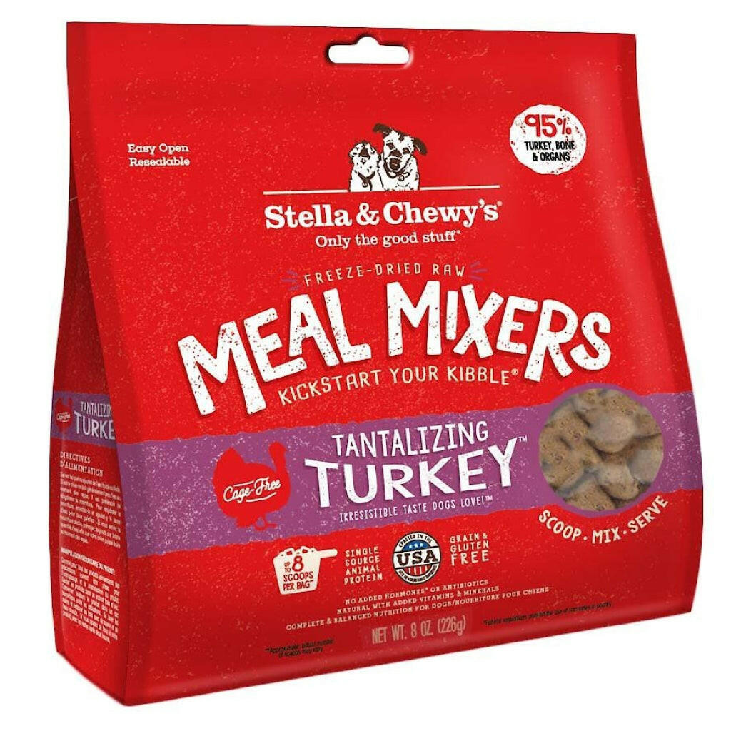 Stella and Chewys Tantalizing Turkey Meal Mixers Freeze-Dried Raw Topper – photo 1 of 7