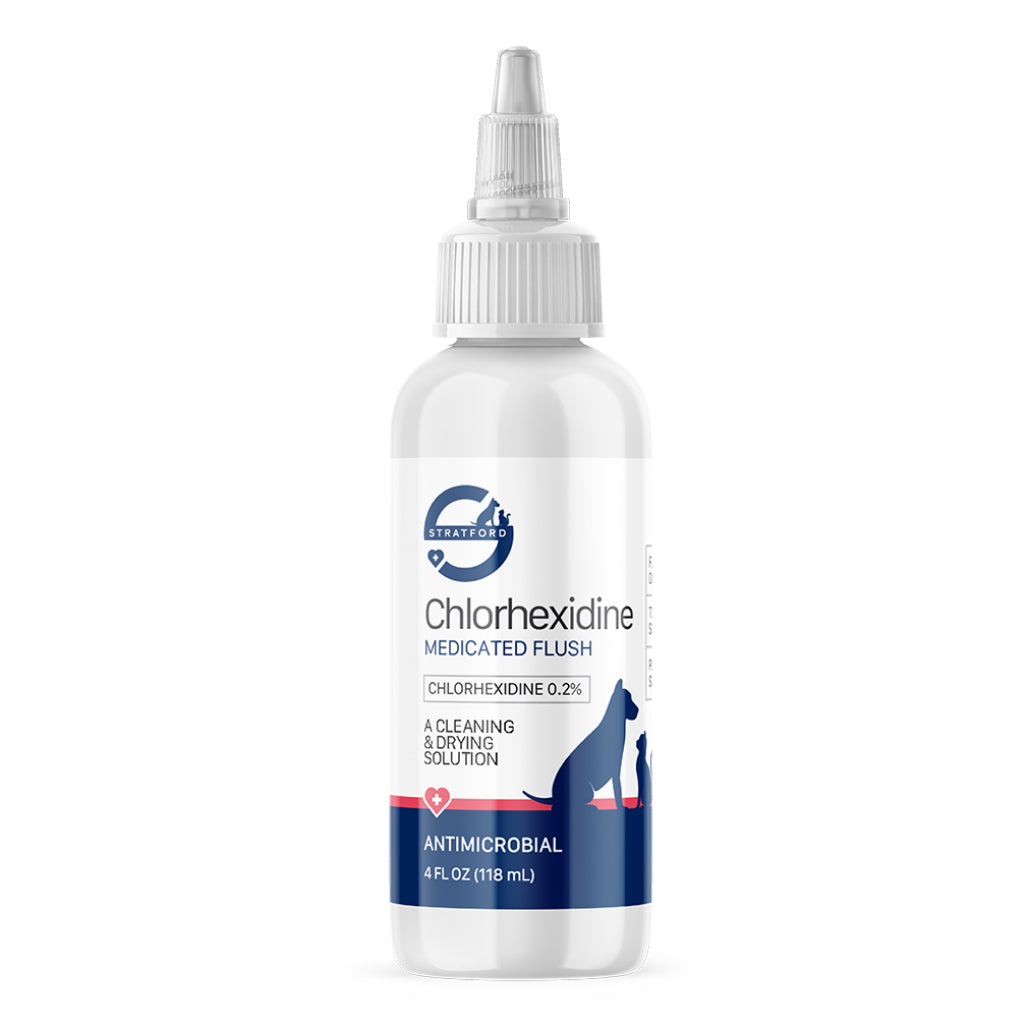 Stratford Chlorhexidine Medicated Flush for Dogs 4 oz – photo 1 of 1