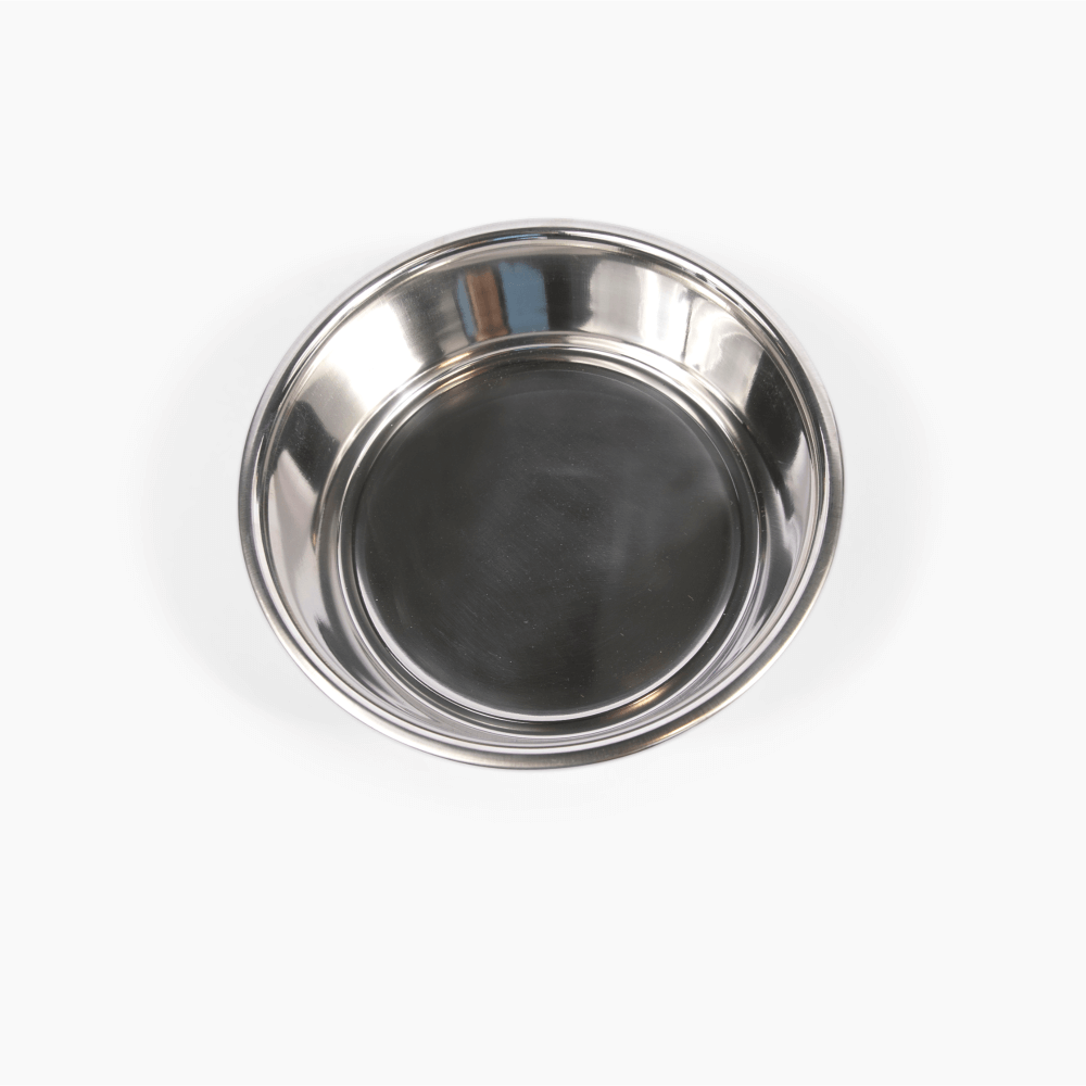 Hiddin Smoke Grey Lucite Feeder with Metal Bowls – alternate view 11