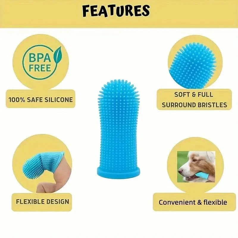 Super Soft Silicone Toothbrush for Dogs and Cats – photo 6 of 9