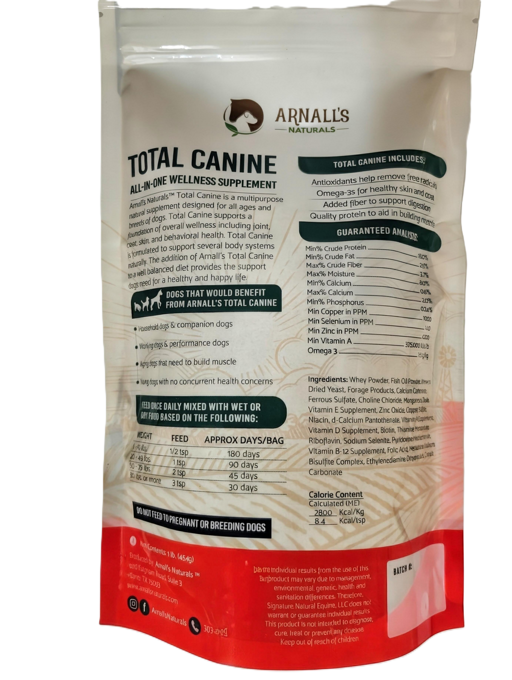 Total Canine Wellness & Maintenance Supplement for Dogs – alternate view 2