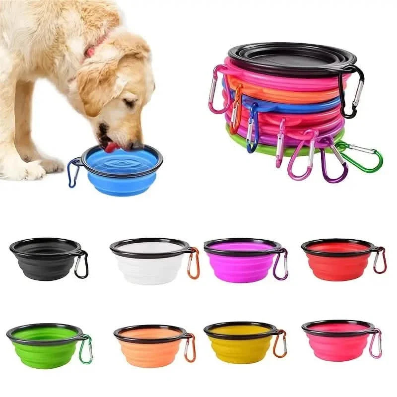 Travel-Friendly Foldable Pet Bowl TPR Chew-Resistant – photo 1 of 7