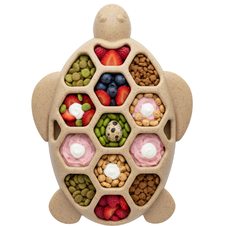 SodaPup Turtle eChew brown nylon chew and enrichment toy – photo 1 of 8