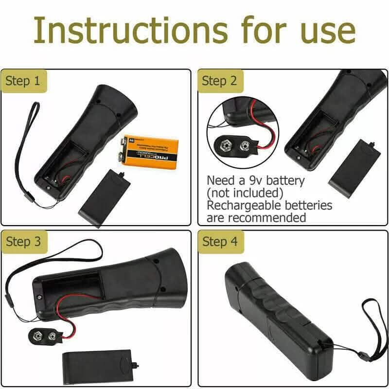 Ultrasonic Anti-Bark Training Device Handheld – photo 11 of 13