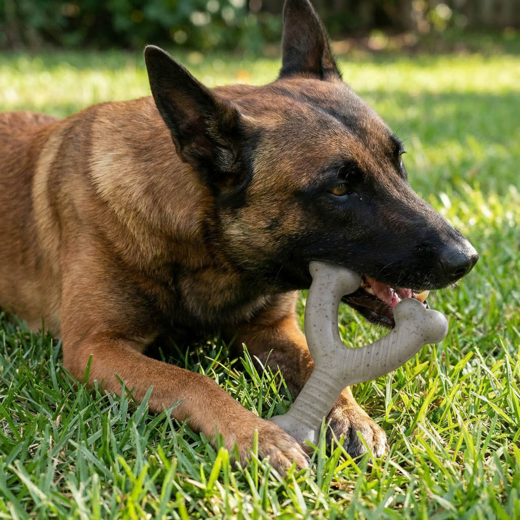 USA-K9 Stars and Stripes wishbone nylon dog chew toy – photo 2 of 6