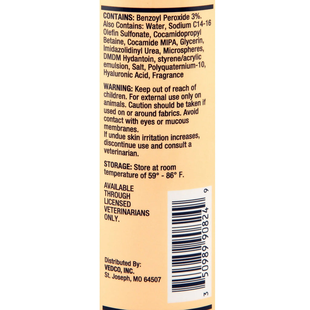 Vedco Micro BP Benzoyl Peroxide Shampoo for Dogs – photo 4 of 4