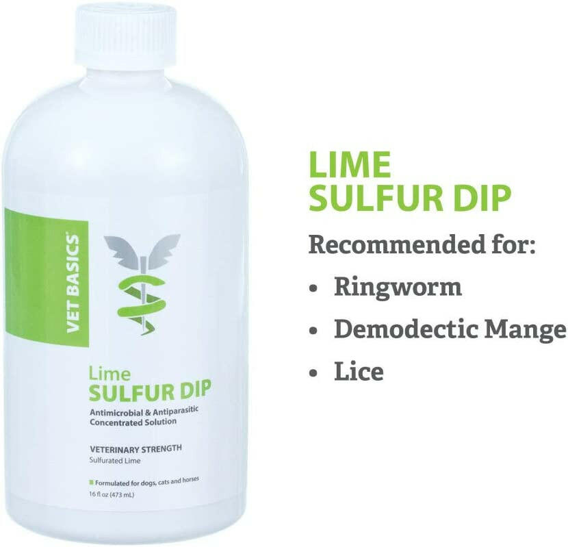 Vet Basics Lime Sulfur Dip for Dogs 16 oz – photo 2 of 3