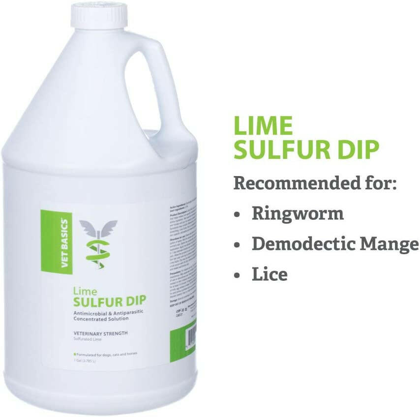 Vet Basics Lime Sulfur Dip for Dogs 1 Gallon – photo 2 of 3
