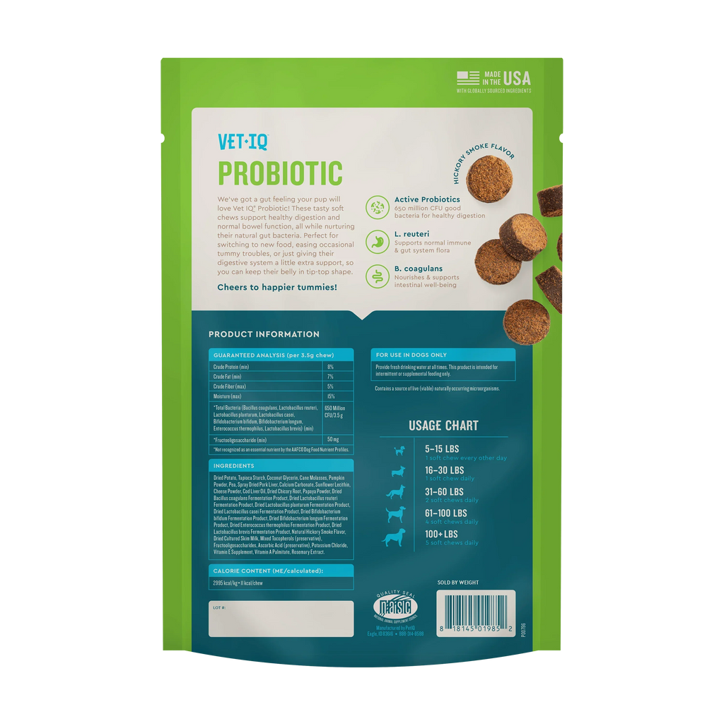 VetIQ Probiotic Soft Chews for Dogs – photo 4 of 9