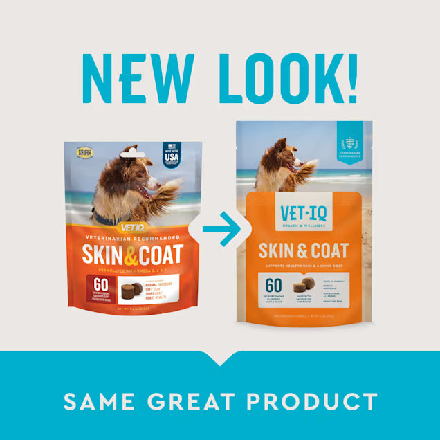 VetIQ Skin and Coat Soft Chews for Dogs – photo 2 of 9