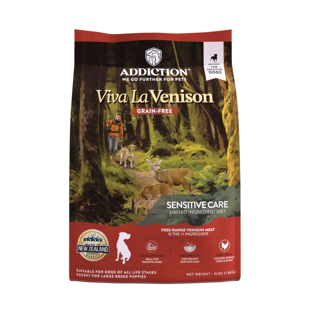 Viva La Venison Dry Dog Food – front view