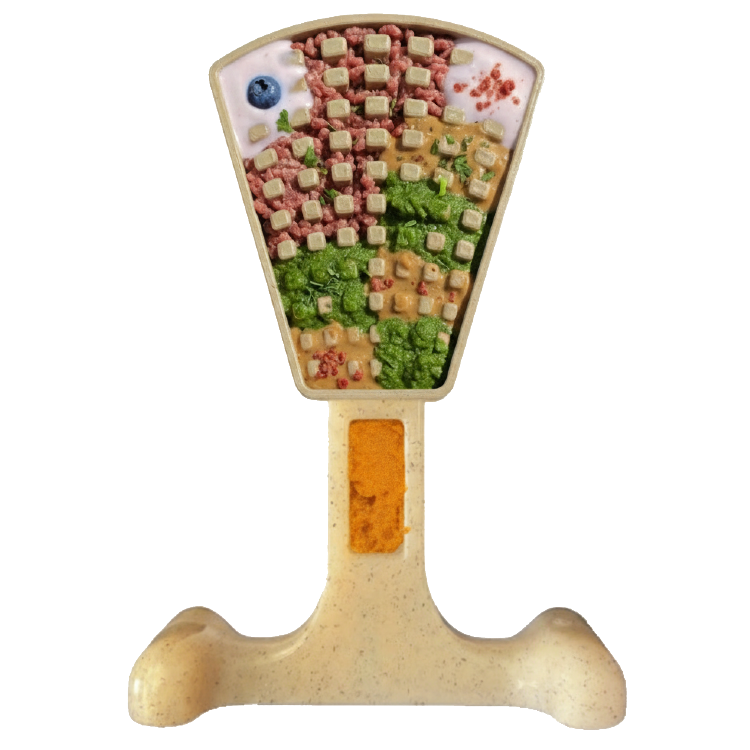 SodaPup Waffle Tower nylon chew and enrichment toy – photo 1 of 8