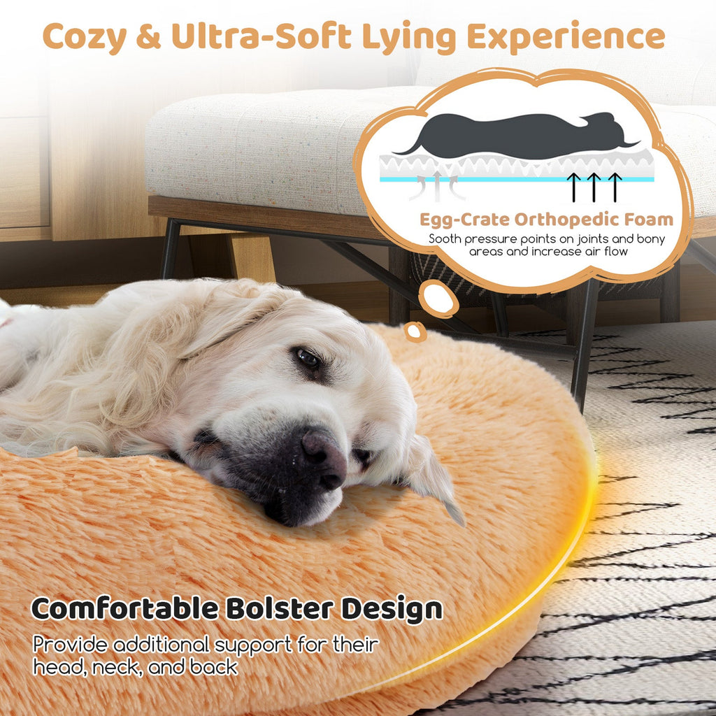 Washable Fluffy Human Dog Bed with Blanket and Pillow – photo 6 of 9