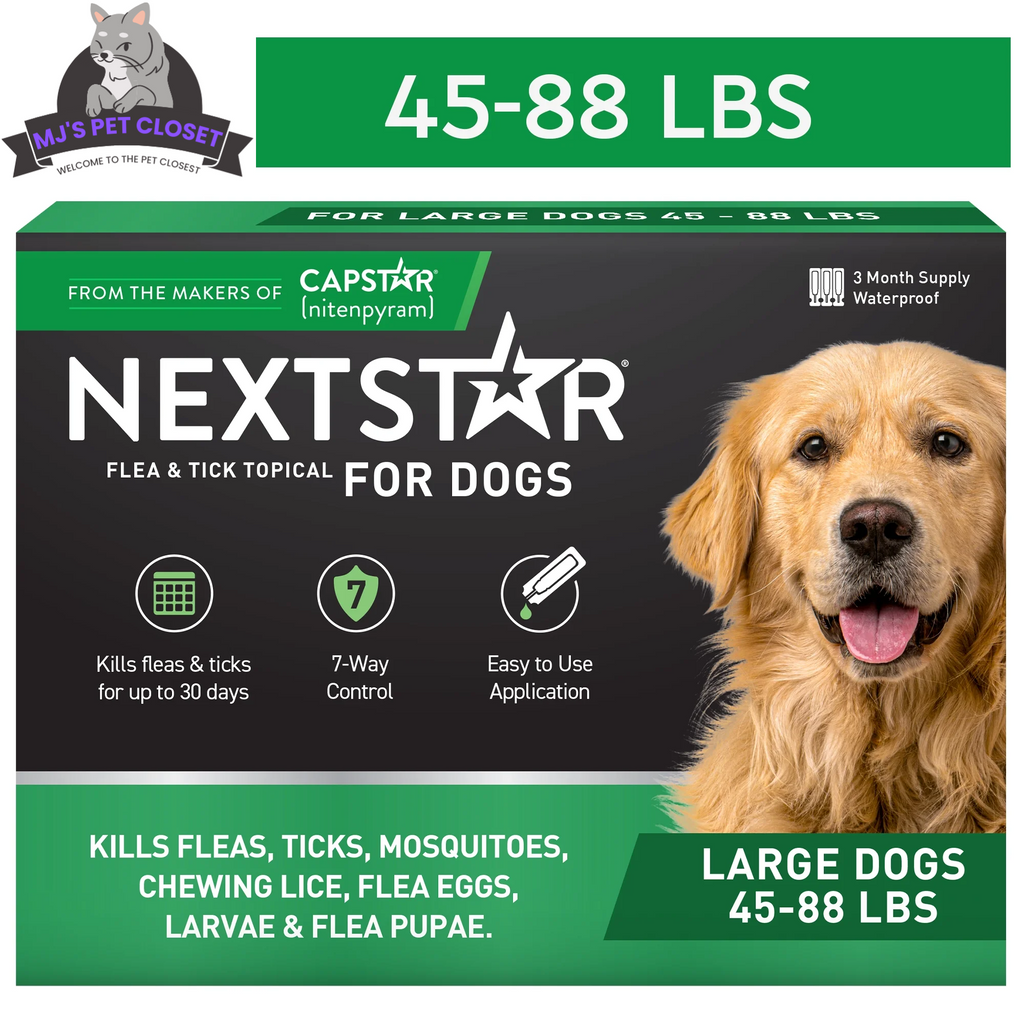 Protect Your Dog from Fleas  Ticks with NEXTSTAR Fast-Acting 3-Month S, alternate view