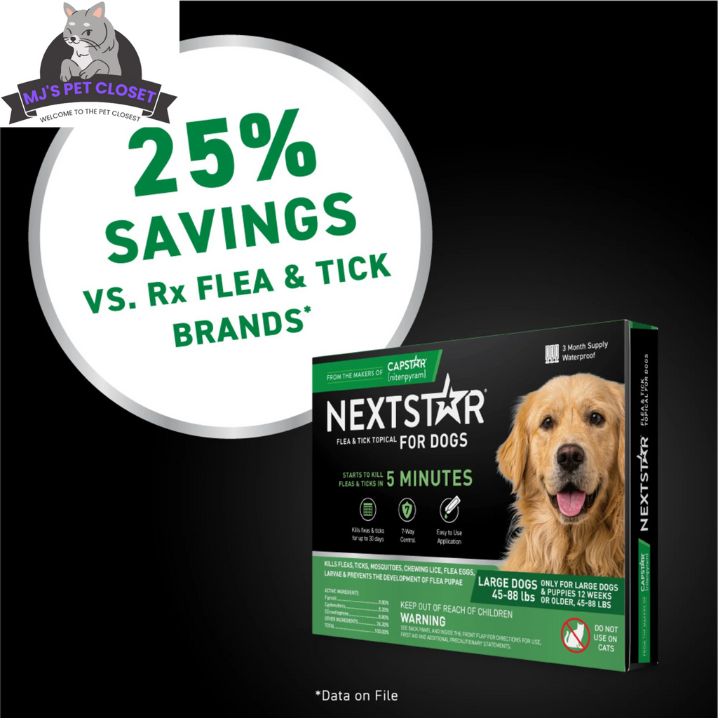 Protect Your Dog from Fleas  Ticks with NEXTSTAR Fast-Acting 3-Month S, lifestyle