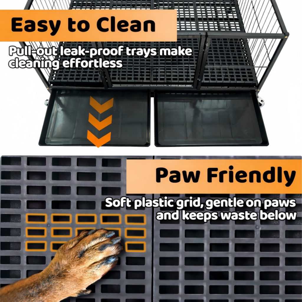 42 Inch Stackable Dog Crate – alternate view 4