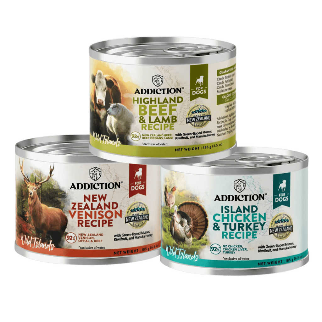 Wild Islands canned dog food mixed flavor bundle package front