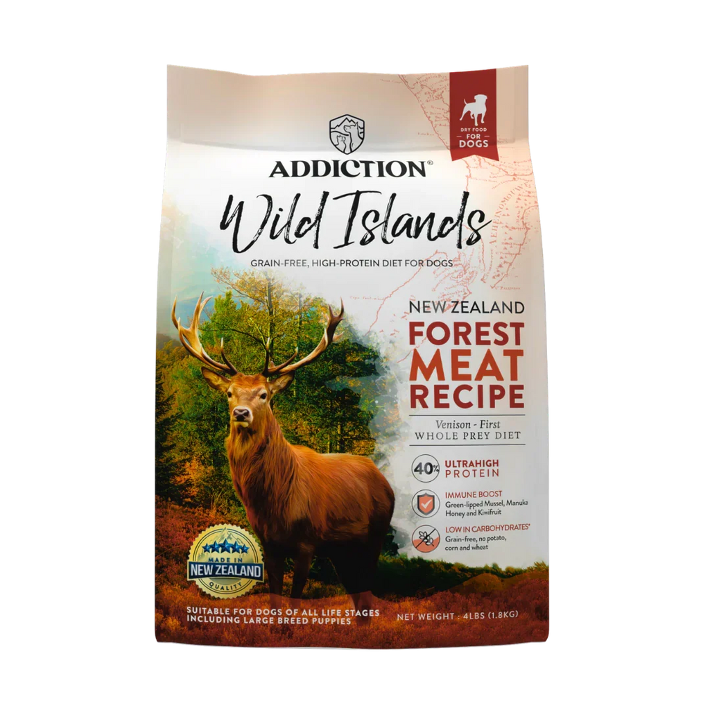 Wild Islands Forest Meat Premium Venison Recipe Dry Dog Food – front view