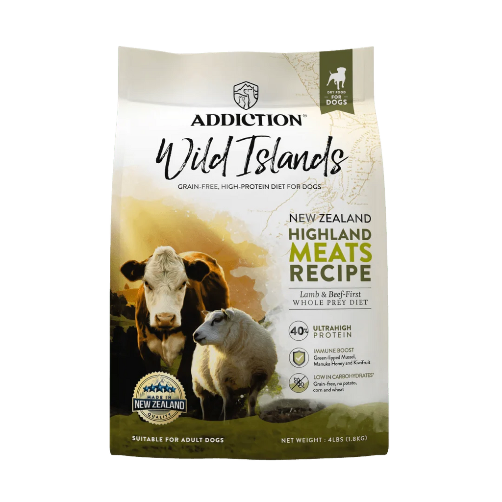 Wild Islands Highland Meats Grass-Fed Beef & Lamb Recipe Dry Dog Food – front view