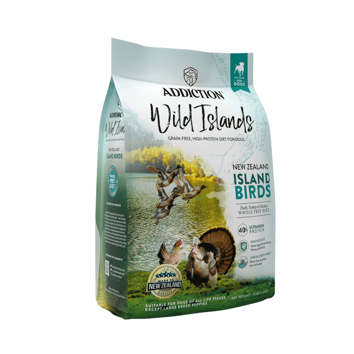 Wild Islands Island Bird Premium Duck Turkey & Chicken Dry Dog Food – alternate view 14