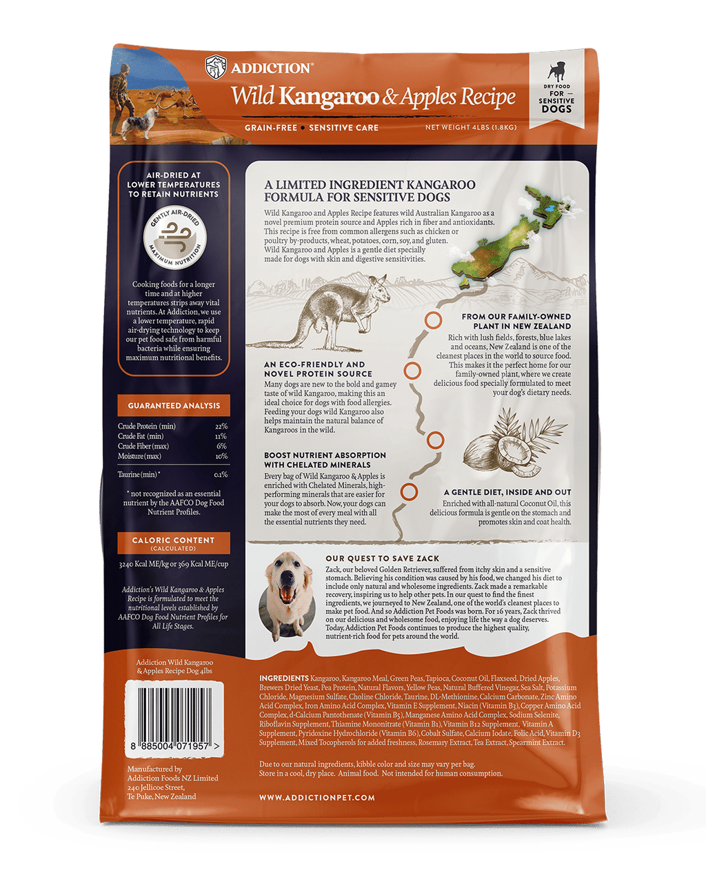 Wild Kangaroo & Apples Recipe Dry Dog Food – alternate view 14