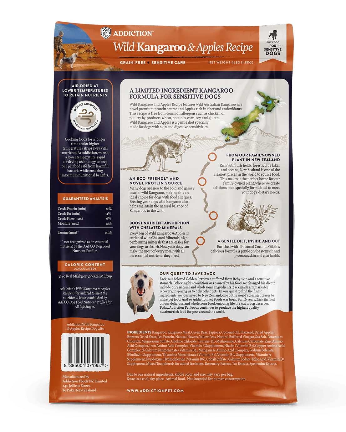 Wild Kangaroo & Apples Recipe Dry Dog Food – alternate view 14
