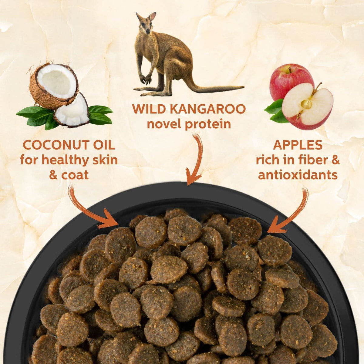 Wild Kangaroo & Apples Recipe Dry Dog Food – alternate view 10