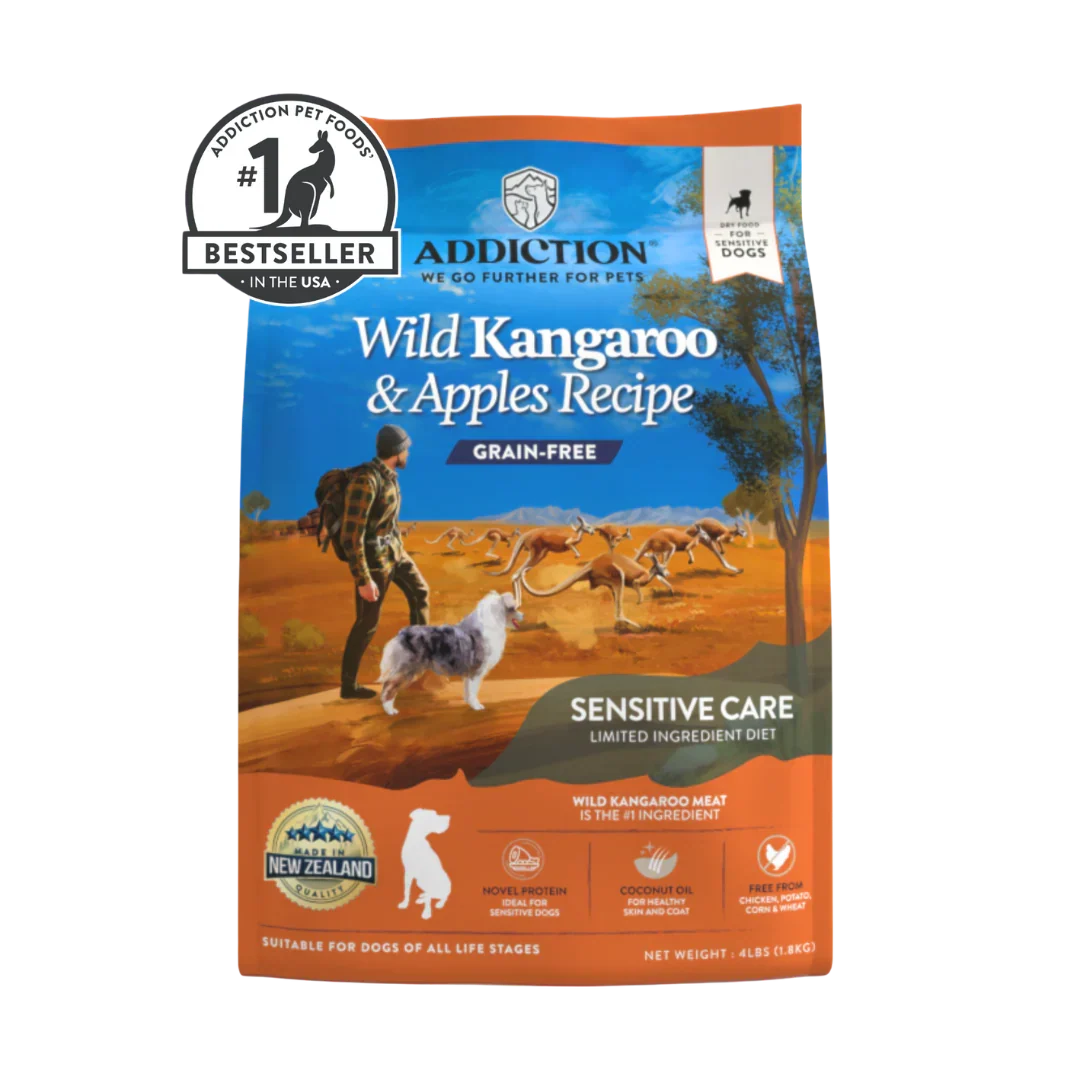 Wild Kangaroo & Apples Recipe Dry Dog Food – front view