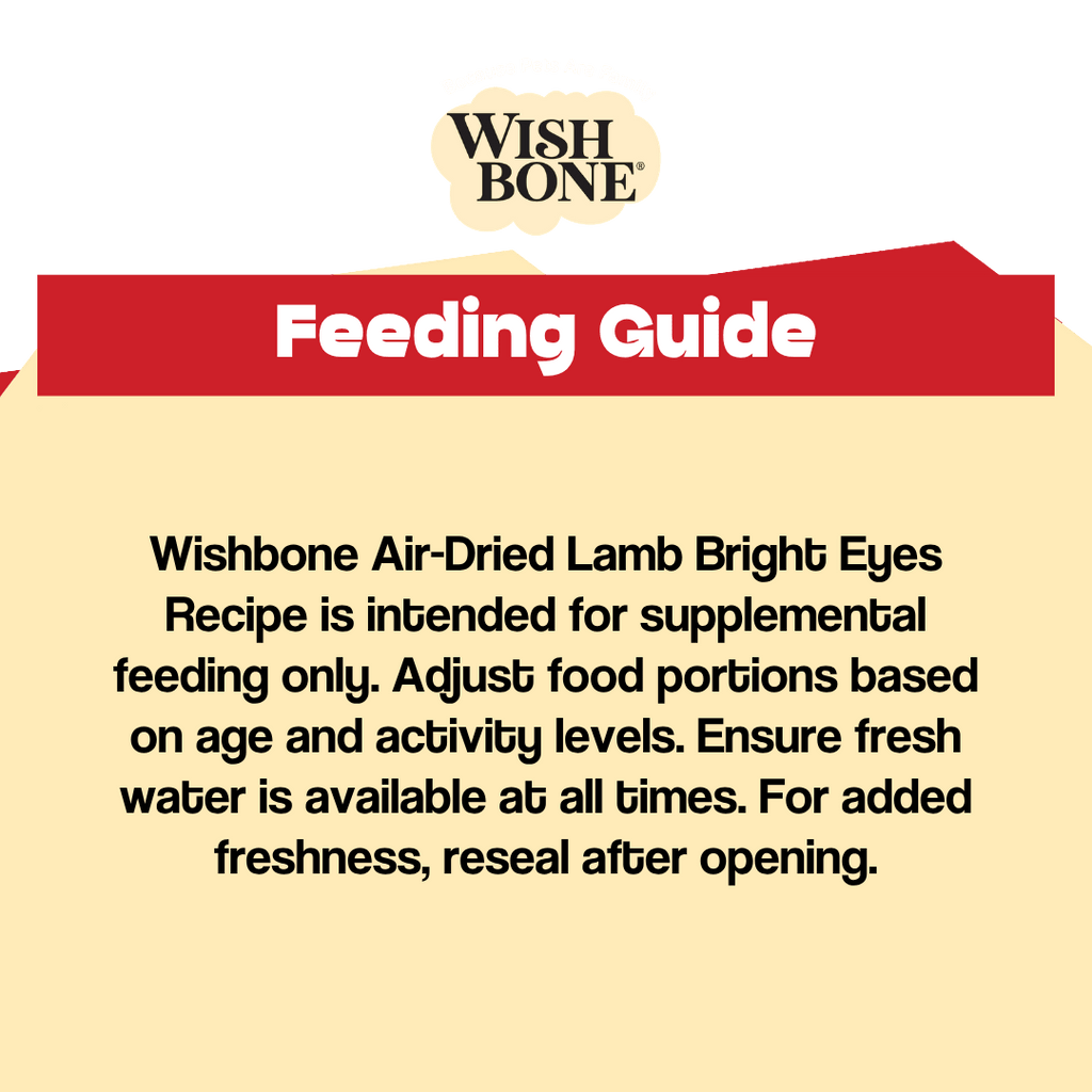 Wishbone air-dried lamb dog food product image 8