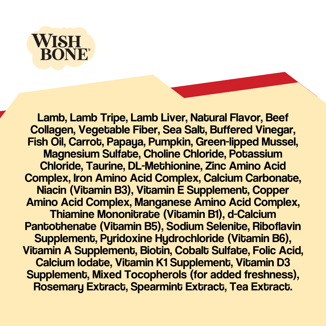 Wishbone air-dried lamb dog food product image 6